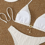 Sexy Blue White Yellow Strings Bikini 2026 Women Swimsuit Female Swimwear Thong Bikinis Set Brazilian Beach Bathing Suit Biquini
