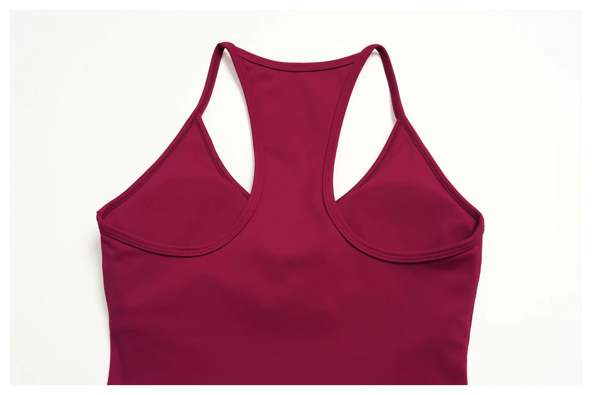 Summer 2Pcs Yoga Sets Women Camisole Slimming Sports Tank Top Pleate High Waist Shorts Fitness Suit Gym Running Excersize Wear