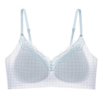 10A Antibacterial Cooling Bra for Small Chest, Summer Breathable Bralette, Wireless No Show, Anti-Sagging & Comfort Wear MOYISU