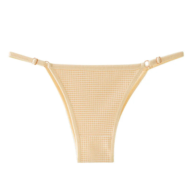 1Pc Women's Brazilian Panties Adjustable Buckle Briefs Seamless Underwear Winter Warm Comfort Panty Women Sexy Lingerie S-XL