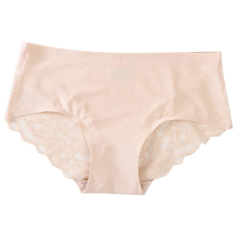 1Pc Sexy Lace Panties Summer Sexy Underwear Transparent Lace Panties For Women Comfort Cotton Crotch Panty Lingerie M-XXL