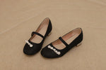 New Chinese Style Mary Jane Women's Shoes Hot Sale Of The Season Spring Summer Fairy Tale Cheongsam Shoes Beautiful Thick Heel