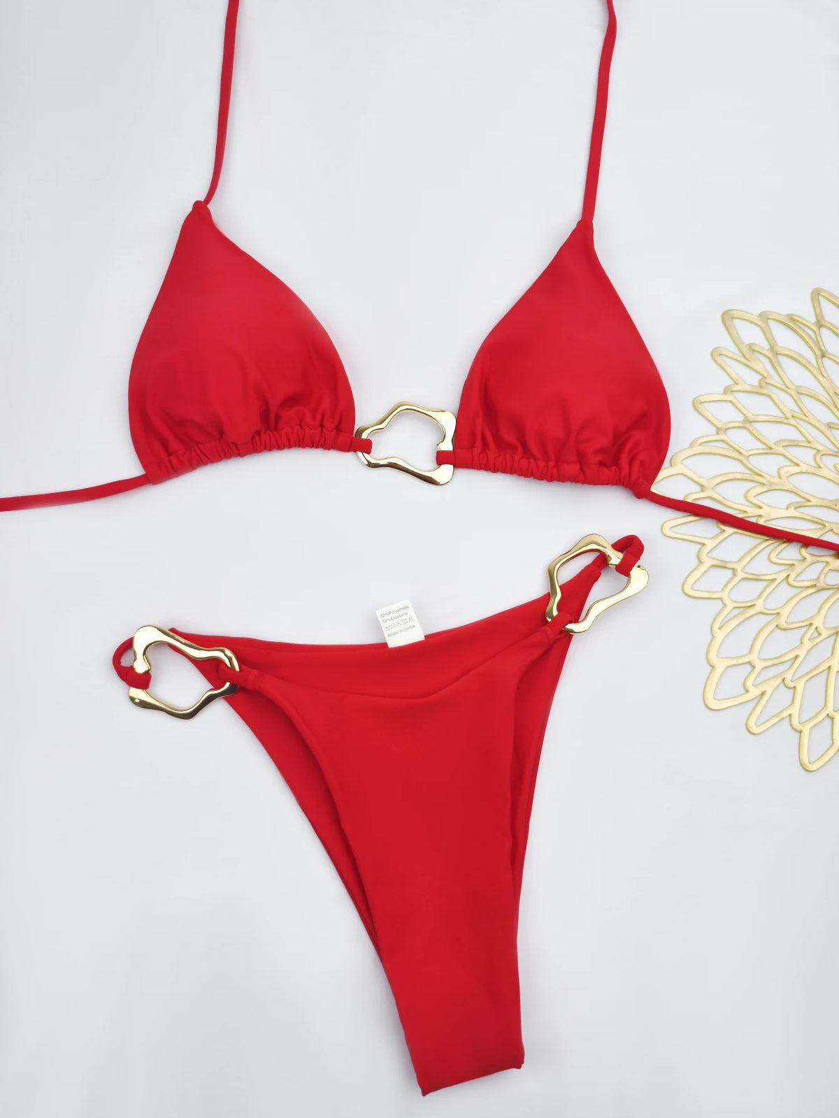 Triangle String Bikini 2026 Women Halter Swimsuit Solid Sexy Swimwear Female Bathers Bathing Swimming Swim Suit Beachwear