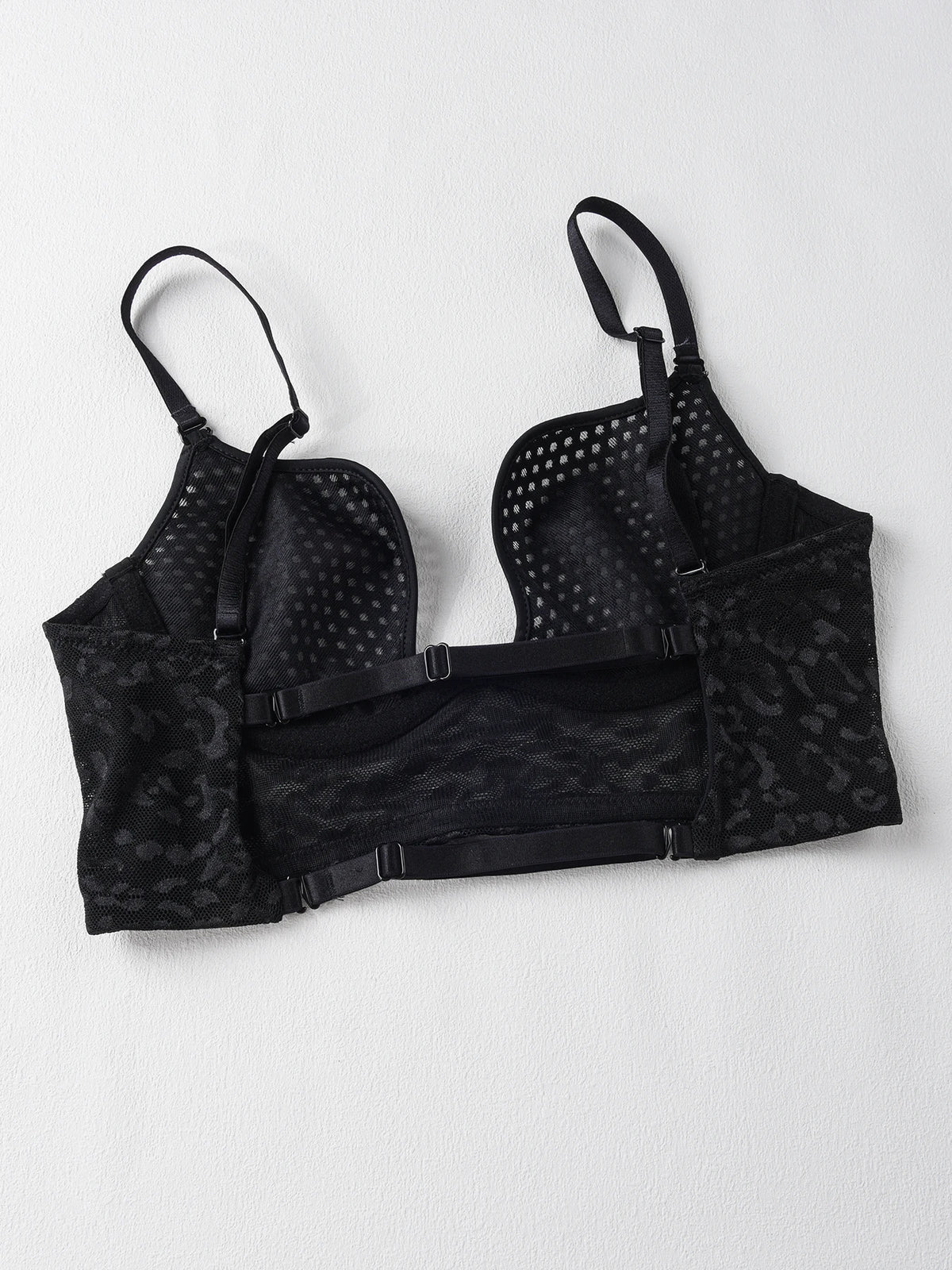 stylish mesh breathable softsteel ring bra thin design with backless multiple wearing styles comfortable Lingerie underwear