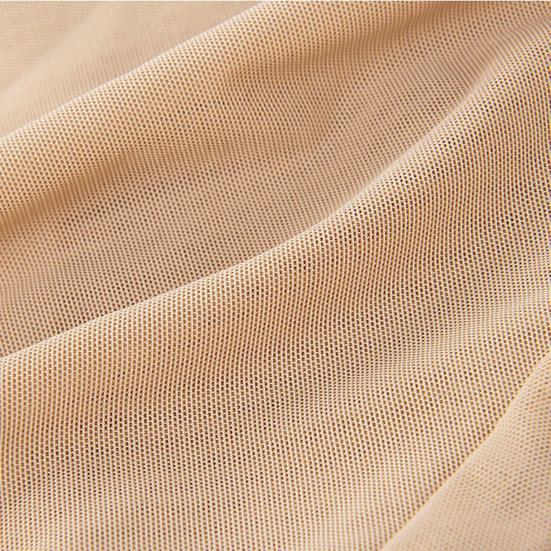 Soft Satin Women's Panties, Fashionable and Sexy Mesh Semi-Transparent Hollow-Out Metal Comfortable Briefs for Women