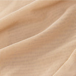 Soft Satin Women's Panties, Fashionable and Sexy Mesh Semi-Transparent Hollow-Out Metal Comfortable Briefs for Women