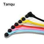 TANQU New Short PU Faux Leather Handle for Obag Colourful Handle forClassic O Bag Women's Bags EVA Handbag