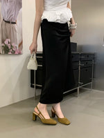 Summer Closed Toe Sandals Buckle Strap Summer Heels Mary Jane Thick Heels French Shallow Lolita Sandals OL Dress Shoes New 2026