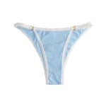 1Pcs Women's Sensual Lace Panties Sheer Thin Straps Briefs Low-Rise Adjustable Underwear Breathable Comfortable Female Lingerie