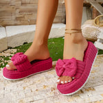 Women Slippers New Wedge Platform Sandals Beach Casual Slippers Lightweight Fashion