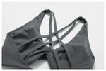 Push Up Gym Top Women Pleated Design Sports Bra Women Sexy Yoga Bra Running Yoga Clothes Women Fitness Workout Brassiere Women
