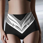 Women Underpants High Waist Slimming Tummy Control Seamless Elastic Briefs Female Underwear for Daily Wear Sport