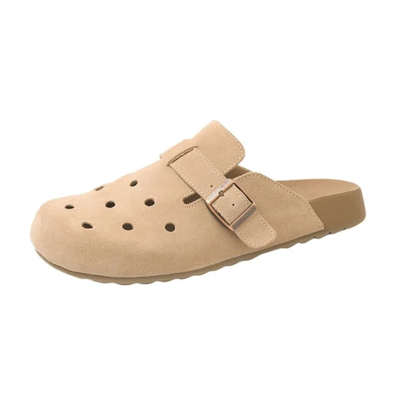 SummerWomen Slippers Platform Cork Slides Outdoor Garden Shoes Beach Slippers Lovers Casual Indoor Shoes Loafers 34-42