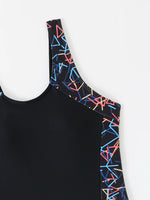 2026 Printed One Piece Swimsuit Women Racing Padded Swimwear Female Bathers Bathing Swimming Swim Suit Summer Beachwear