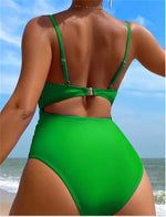 Colorful Tassel One Piece Swimsuit Women Sexy Hot Pink Push Up Tummy Control Swimwear Beach Backless Bathing Suit Monokini 2024