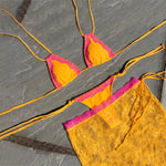 Lace 3Pcs Micro Bikini Set Sexy Women Swimsuit 2026 New Swimwear Female Push Up Swim Suit Bandeau Biquini Beachwear Bathingsuit