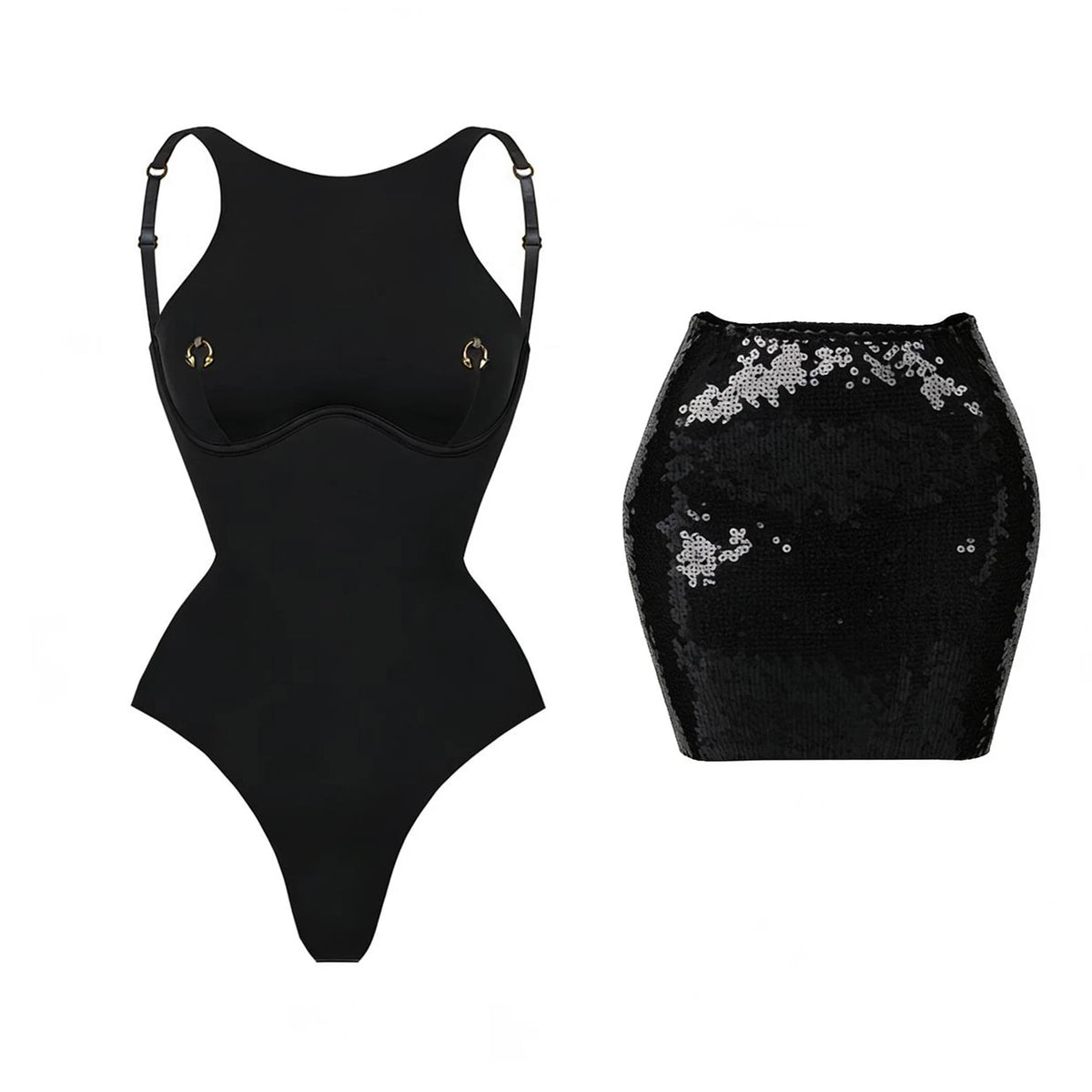 2026 2Pcs Sexy Women One Piece Swimsuit Female Swimwear Solid Biquini High Cut Monokini Push Up Swim Suits Bathingsuit Beachwear