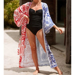 13 Colors Printed With Belt Crochet Knitted Tunic Beach Dress Beach Wear Beachwear Beach Cover Up Cover-upsFemale Women V7201
