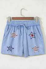 Star Drawstring Shorts