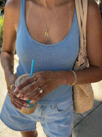 Scoop Neck Knit Tank