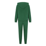 Zip Up Long Sleeve Hoodie and Joggers Set