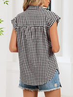 Gingham Button-Down Shirt