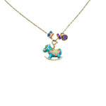 Rocking Horse Pendant Necklace