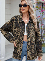 Button Up Long Sleeve Denim Jacket