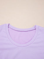 Mineral Wash Casual Round Neck Tank and Loose Drawstring Pants Set