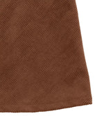 Button-Front Long Sleeve Dress