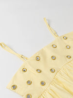 Eyelet Cami and Bubble Skirt Set