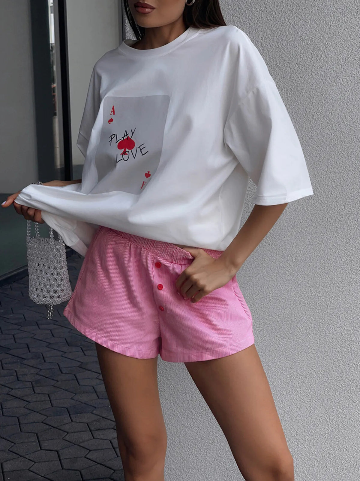 Graphic Round Neck Half Sleeve T-Shirt