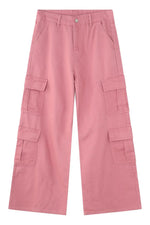 Wide Leg Cargo Jeans