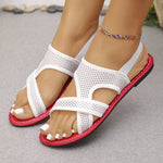 Open Toe Mesh Sandals