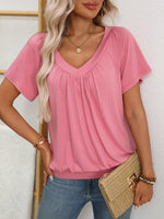 V-Neck Short SleeveT-Shirt