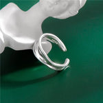 925 Sterling Silver Open Ring