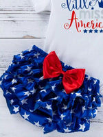 Children's Little Miss America Patriotic Outfit Set