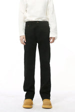 Mid Rise Jeans with Pockets