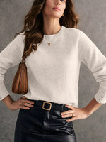 Crew Neck Long Sleeve Sweater