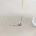 925 Sterling Silver Zircon Necklace