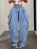 Baggy Ruched Jeans