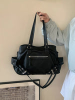 Rivet Decor Crossbody Bag