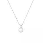 925 Sterling Silver Pearl Necklace