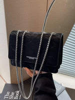 Texture Chain Shoulder Bag