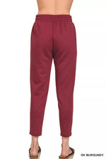 Zenana Scuba Capri Sweatpants with Pocket