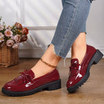 Round Toe Slip-Ons