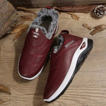 Plush Round Toe Platform Shoes