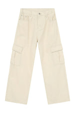 Hight Rise Wide Leg Cargo Pants