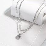 Double Layered Pendant Necklace