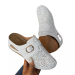 Casual Buckle Slip-Ons